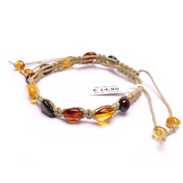 NEU: Shamballa Armband Trendartikel, natur, Große M
