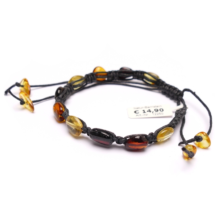 NEU: Shamballa Armband Trendartikel, schwarz, Große M