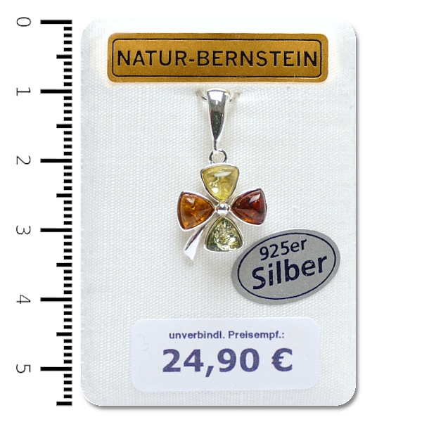 90152 Anhänger Kleeblatt, multicolor