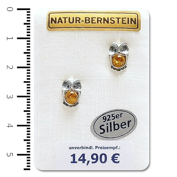 90183 Ohrstecker Eule