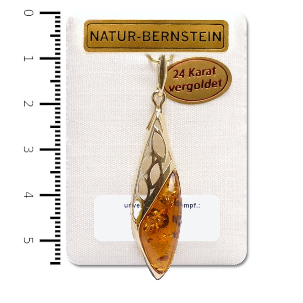 90467 Anhänger Silber vergoldet 90467 Anhänger Silber vergoldet