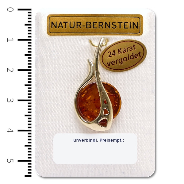 90468 Anhänger Silber vergoldet 90468 Anhänger Silber vergoldet