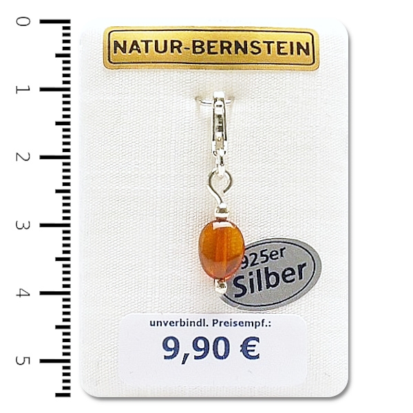 90542 Anhänger AmberCharmS Olive