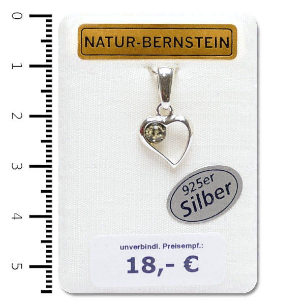 90613 Anhänger Herzrahmen "S"