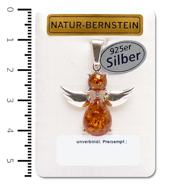 90633 Engel mit Silber-Flügel