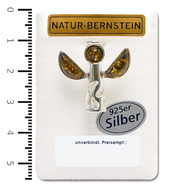 90635 Engel mit Silber-Kleid