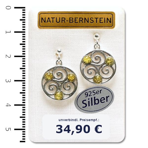 90665 Ohrstecker Keltenrad