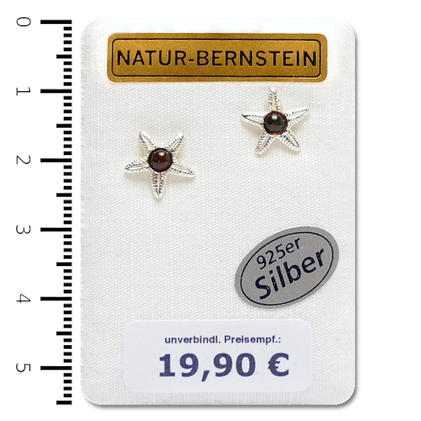 90691 Ohrstecker Seestern