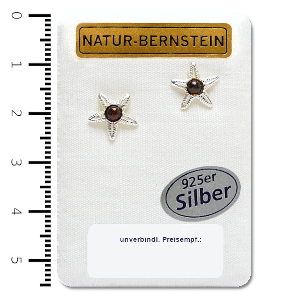 90691 Ohrstecker Seestern