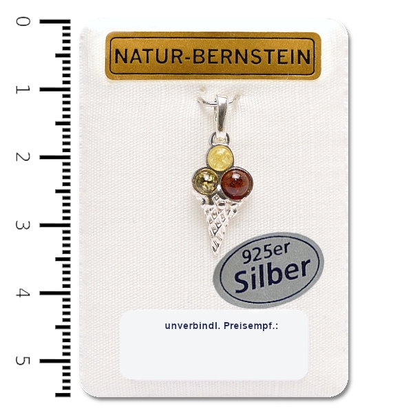 90945 Anhänger Eistüte, multicolor