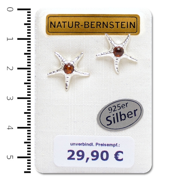 90976 Ohrstecker Seestern