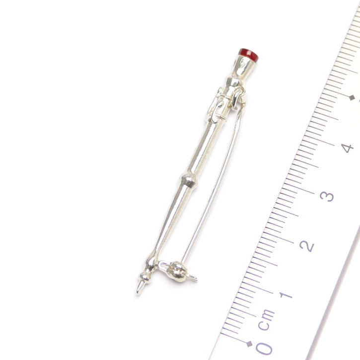 BS-103 Brosche Querflöte