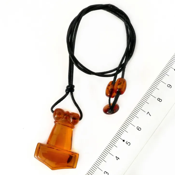 V101-11 Thorshammer poliert, cognac