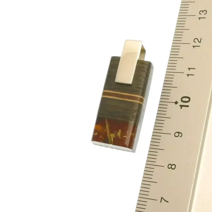 V27-05 Anhänger Mooreiche, cognac