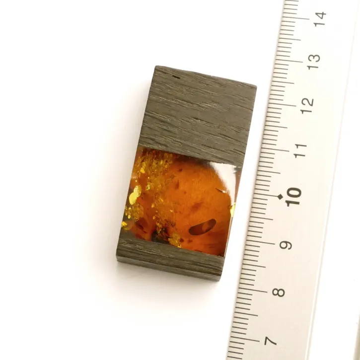 V27-23 Anhänger Mooreiche, cognac