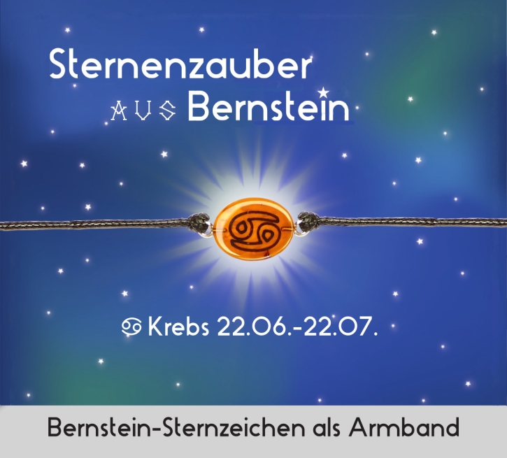 15104 Sternzeichenarmband Krebs