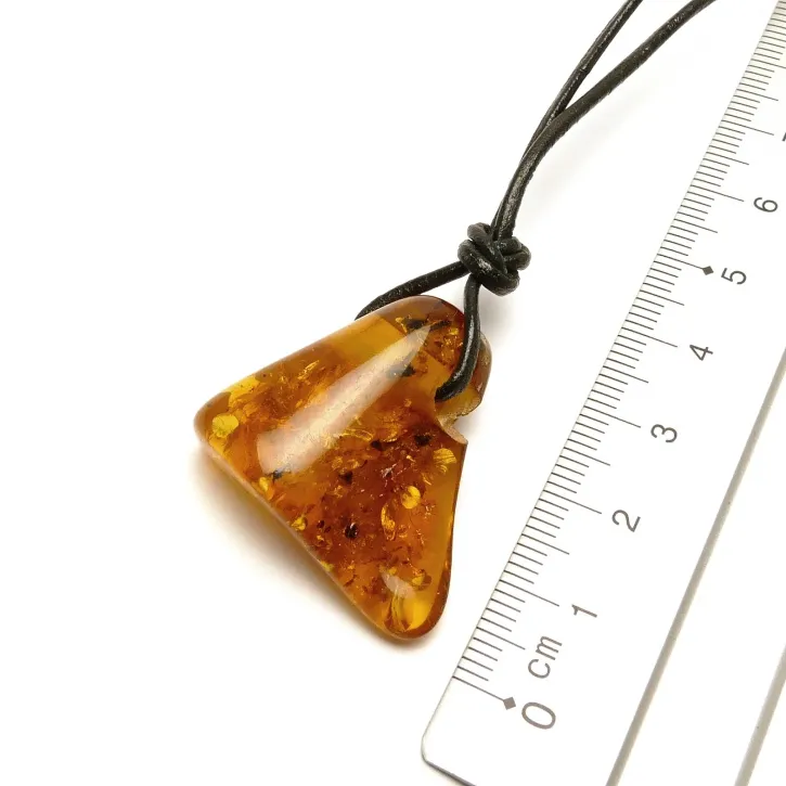 V18-58 Bernstein-Tropfen, cognac V18-58 Bernstein-Tropfen, cognac