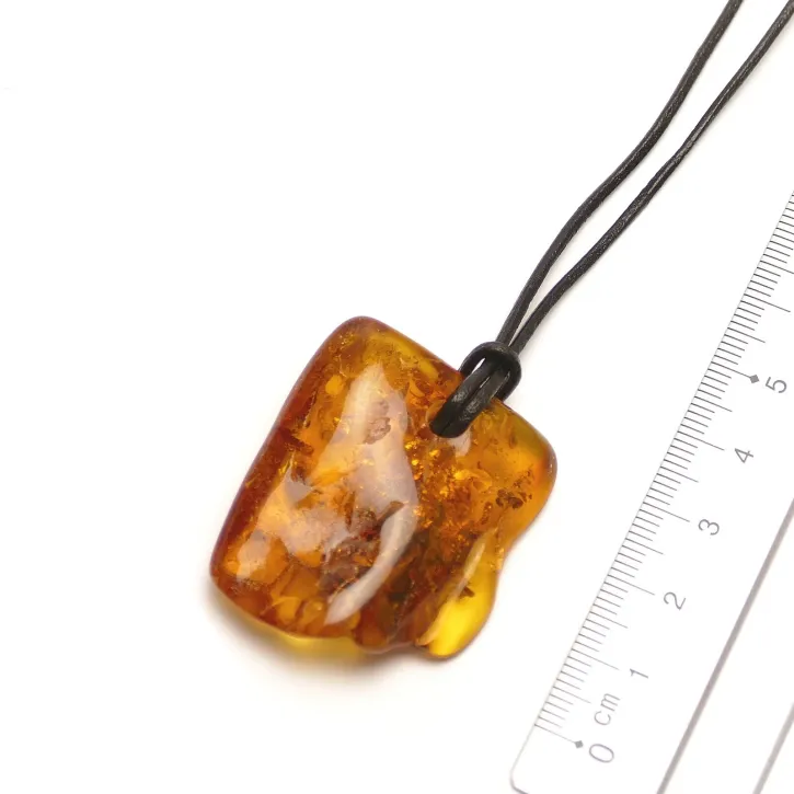 V26-29 Bernstein-Tropfen, cognac