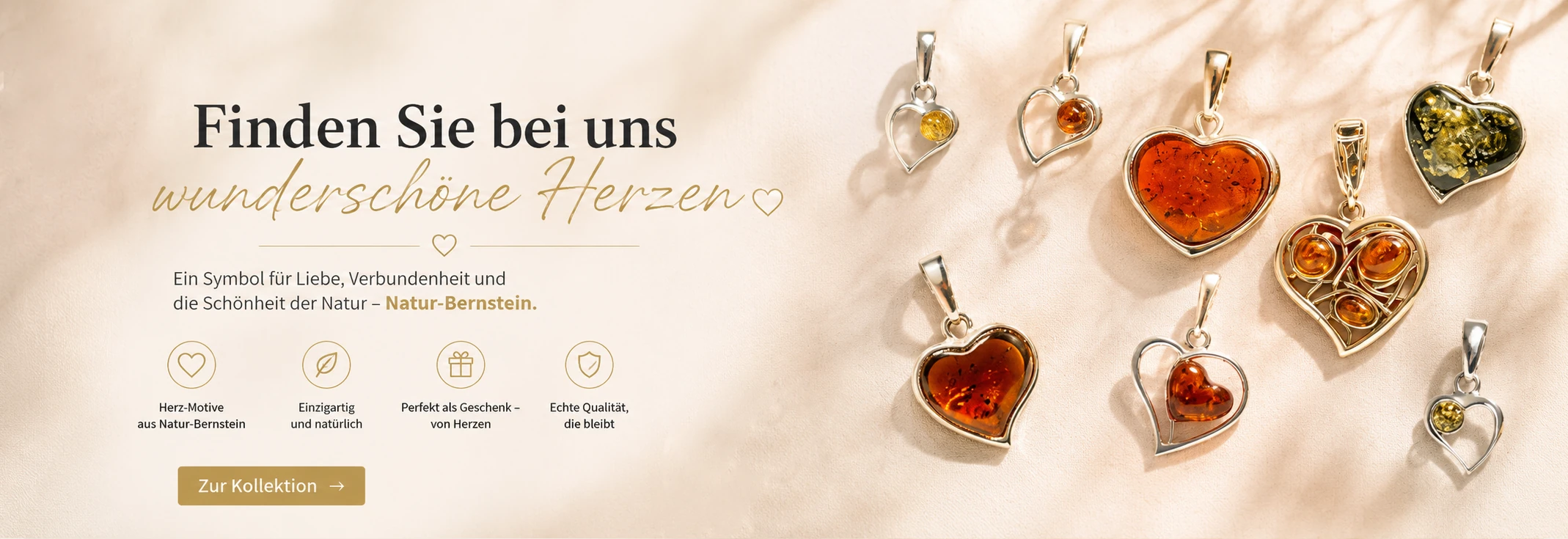zu den Herzen