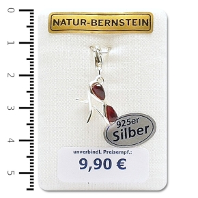90454 Anhänger AmberCharmS Brille