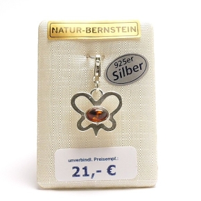 90547 Anhänger AmberCharmS Schmetterling